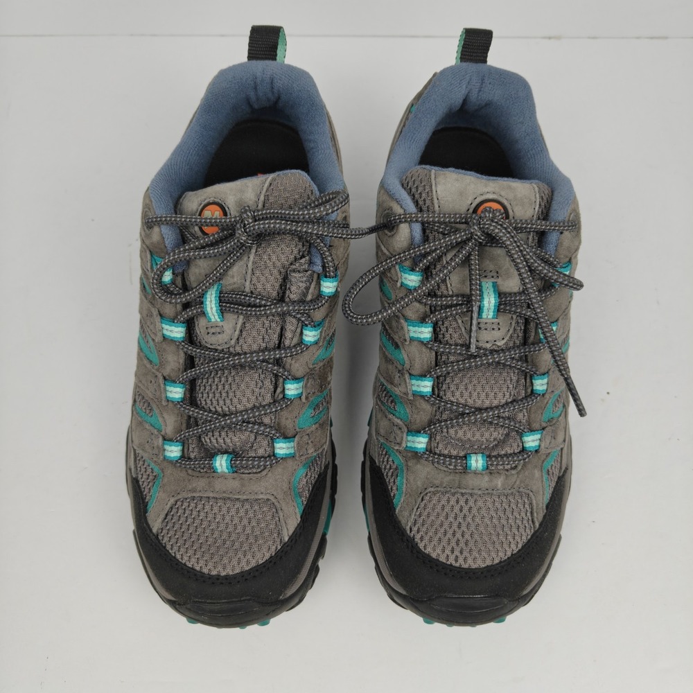 Merrell Moab 2 Vent Women's 10 Granite Hiking Outdoors Trails Vibram Ventilator - Picture 3 of 7